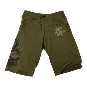 Vintage Lucky Brand Knit-weave Sweatshorts